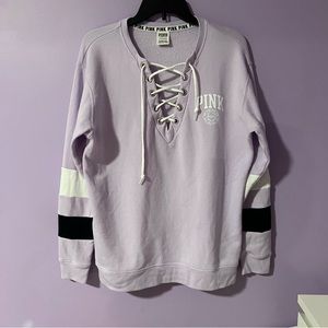 PINK Victoria’s Secret Lace Up Tunic